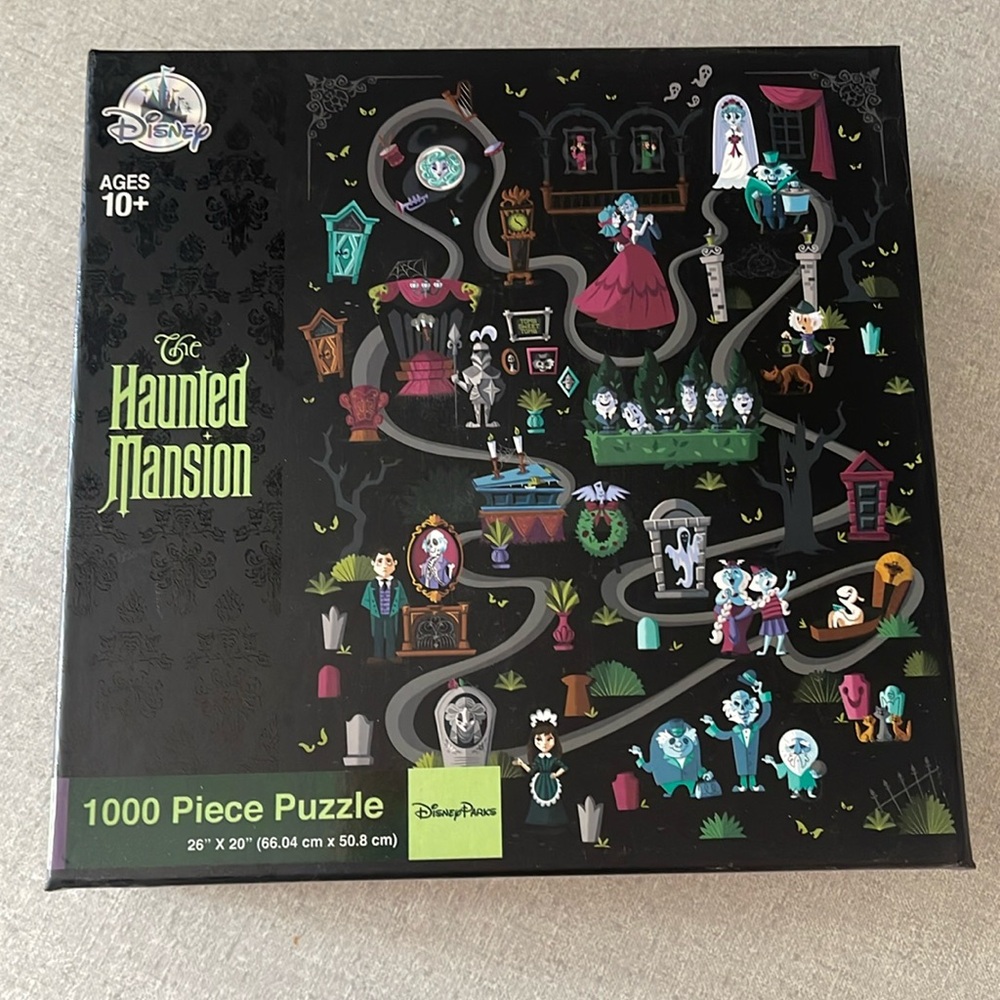 Disney parks haunted mansion puzzle